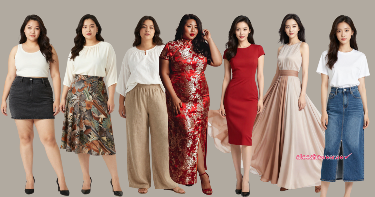 What Chinese Women Wear in Dubai — And How Every Curvy Woman Can Steal Their Style