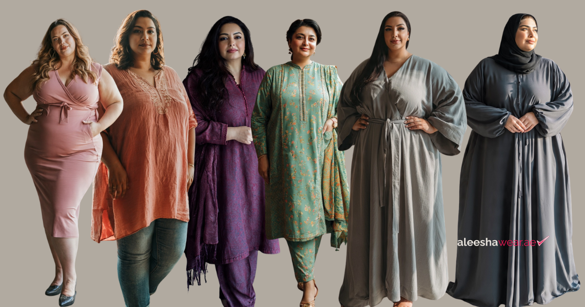 Plus size UK 18 and above? Here's where to buy modest and trendy dresses online in UAE — real platforms, honest reviews, and sizes that actually fit.